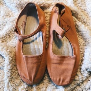 Urban Outfitters Peach Flats